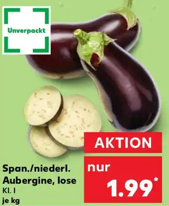 Kaufland Span./niederl. Aubergine, lose Angebot
