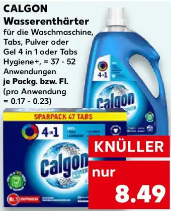 Kaufland CALGON Wasserenthärter Angebot