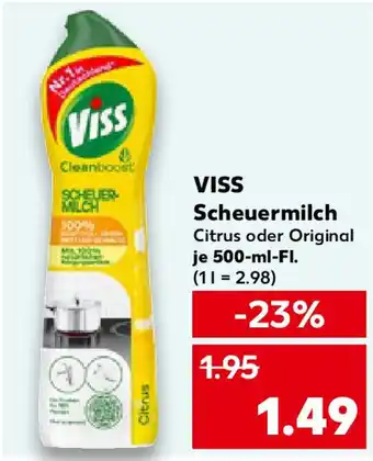 Kaufland VISS Scheuermilch Angebot