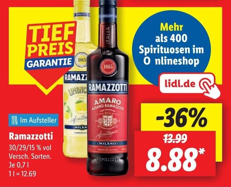 Wo Ist Ramazzotti Diese Woche Im Angebot