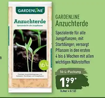 Aldi Nord Gardenline Anzuchterde Angebot