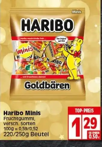 Elli Markt Haribo Minis 220/250g Angebot