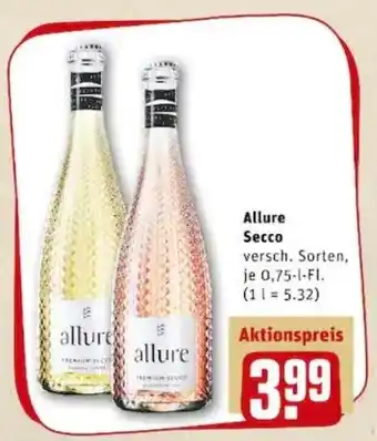 REWE PETZ Allure Secco 0,75L Angebot