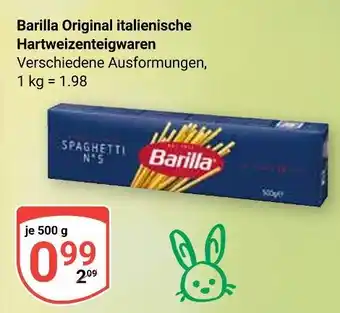 Globus Barilla original italienische hartweizenteigwaren Angebot