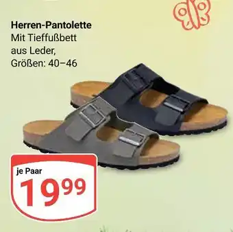 Globus Herren-pantolette Angebot