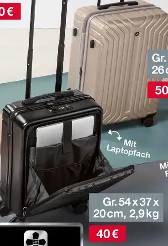 Woolworth TRAVEL SENTRY Hartschalenkoffer Angebot