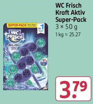 Rossmann WC Frisch Kraft Aktiv Super-Pack Angebot