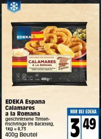 Elli Markt Edeka  Espana Calamares a la Romana 1kg 400g Beutel Angebot