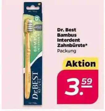 NETTO Dr.Best Bambus Interdent Zahnbürste Angebot