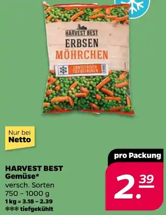 NETTO HARVEST BEST Gemüse Angebot