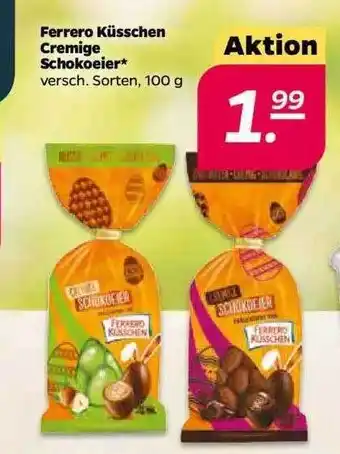 NETTO Ferrero Küsschen Cremige Schokoeier Angebot