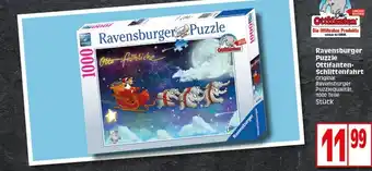 Elli Markt Ravensburger Puzzle ottifanten Schlittenfahrt Angebot