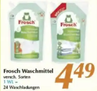 inkoop Frosch Waschmittel Angebot