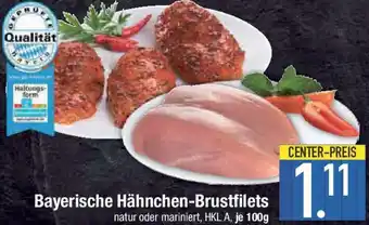 E-Center Bayerische Hähnchen-Brustfilets Angebot