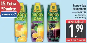 E-Center Rauch happy day Fruchtsaft oder Nektar Angebot