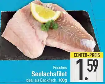 E-Center Frisches Seelachsfilet Angebot