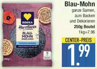 E-Center EDEKA Blau-Mohn Angebot