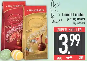 E-Center Lindt Lindor Angebot