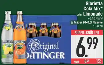 E-Center Glorietta Cola Mix oder Limonade Angebot