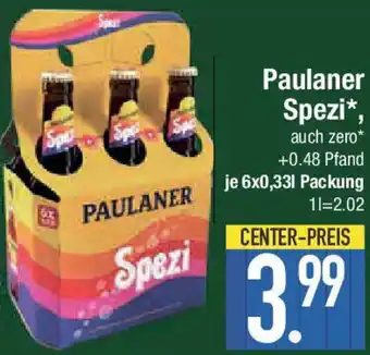 E-Center Paulaner Spezi Angebot
