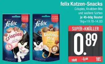 E-Center felix Katzen-Snacks Angebot