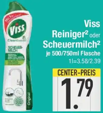 E-Center Viss Reiniger oder Scheuermilch Angebot