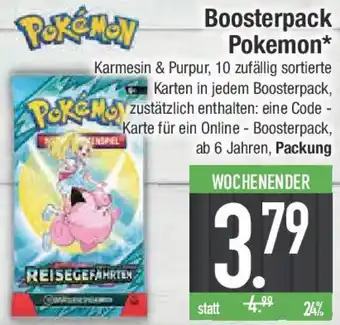 E-Center Boosterpack Pokemon Angebot