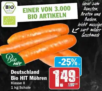Hit Deutschland Bio HIT Möhren Angebot