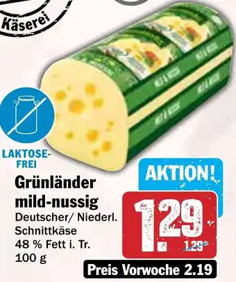 Hit Grünländer mild-nussig Angebot