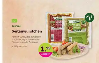 Biomarkt Seitanwürstchen Angebot