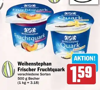 Hit Weihenstephan Frischer Fruchtquark Angebot
