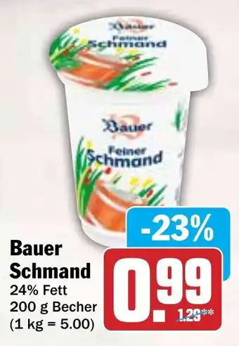 HIT Bauer Schmand Angebot