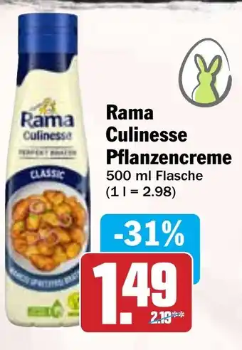 HIT Rama Culinesse Pflanzencreme Angebot