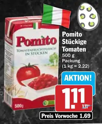 Hit Pomito Stückige Tomaten Angebot