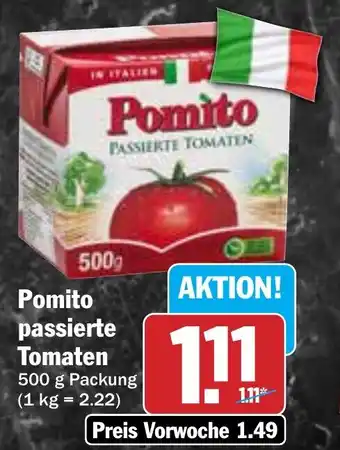 Hit Pomito passierte Tomaten Angebot