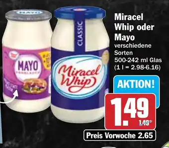 Hit Miracel Whip oder Mayo Angebot