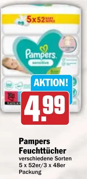 HIT Pampers Feuchttücher Angebot