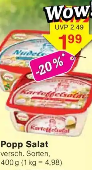 Jawoll Popp Salat Angebot