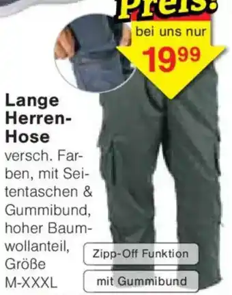 Jawoll Lange Herren- Hose Angebot
