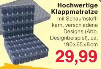 Jawoll Hochwertige! Klappmatratze Angebot