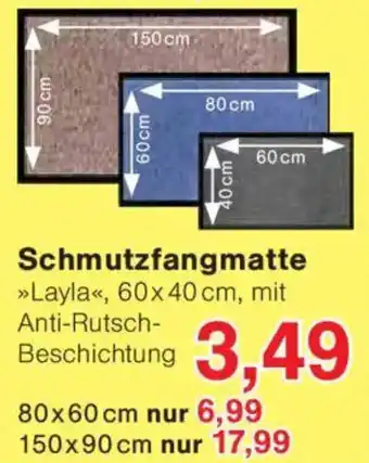 Jawoll Schmutzfangmatte Angebot