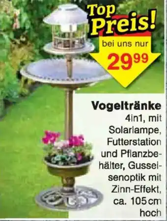 Jawoll Vogeltränke Angebot