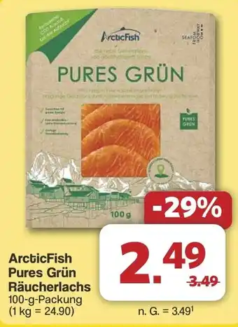 Famila Nord West ArcticFish Pures Grün Räucherlachs Angebot