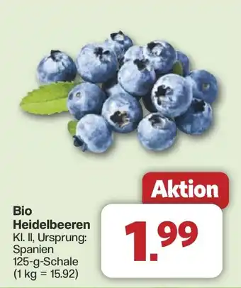 Famila Nord West Bio Heidelbeeren Angebot