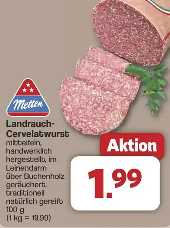 Famila Nord West metten Landrauch- Cervelatwurst Angebot