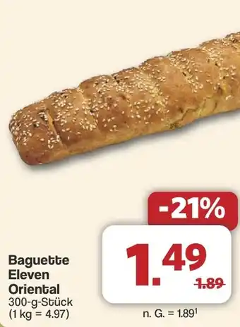 Famila Nord West Baguette Eleven Oriental Angebot