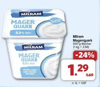Famila Nord West Milram Magerquark Angebot