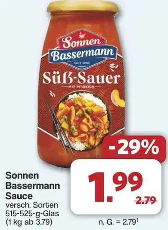 Famila Nord West Sonnen Bassermann Sauce Angebot