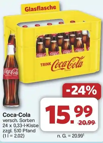 Famila Nord West Coca-Cola Angebot