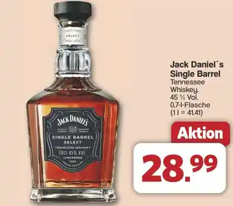 Famila Nord West Jack Daniel's Single Barrel Angebot